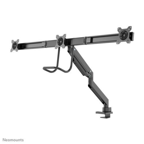 Neomounts NM-D775DX3BLACK Monitor arm 17-27" - gas spring - Topfix - 180°-stop - Image 4