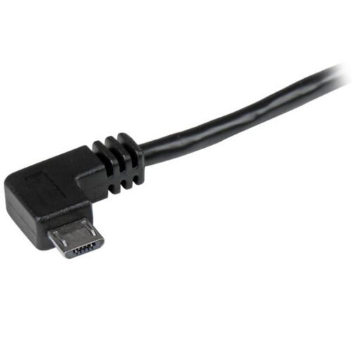 StarTech.com Micro-USB Cable with Right-Angled Connectors - M/M - 2m (6ft) - Image 2