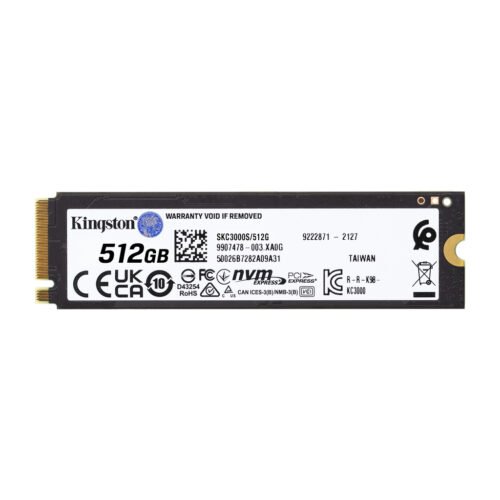 Kingston Technology 512G KC3000 M.2 2280 NVMe SSD - Image 2