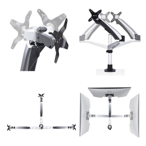 StarTech.com Monitor Desk Mount For 27in 16:9 or 30in 21:9 Ultrawide Screens, VESA 75x75/100x100, Tool-Less Arm Adjustments, C- - Image 4