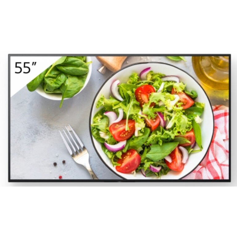Sony FW-55BZ35L/TM Signage Display Digital signage flat panel 139.7 cm (55") LCD Wi-Fi 550 cd/m² 4K Ultra HD Black Android 24/