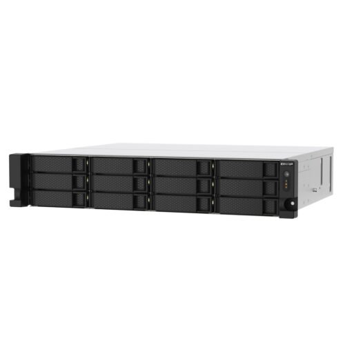 QNAP TS-1273AU-RP-8G NAS/storage server Rack (2U) Ryzen Embedded V1500B 8 GB DDR4 0 TB QNAP QTS Aluminium, Black - Image 7