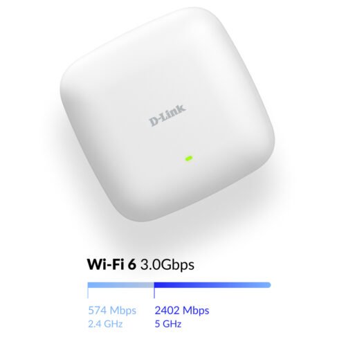 D-Link AX3000 Wi-Fi 6 Dual-Band PoE Access Point - Image 6
