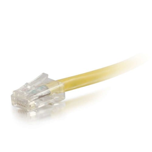 C2G 0.5m Cat5e Non-Booted Unshielded (UTP) Network Patch Cable - Yellow - Image 3
