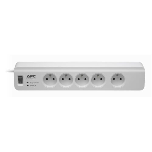 APC PM5-FR surge protector White 5 AC outlet(s) 230 V 1.83 m - Image 3