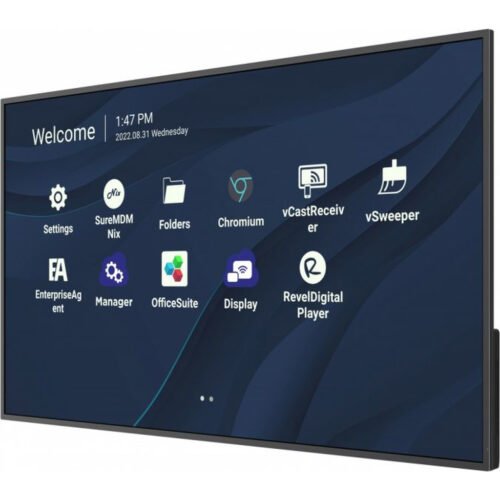 Viewsonic CDE4330 Signage Display 109.2 cm (43") Wi-Fi 450 cd/m² 4K Ultra HD Black Built-in processor Android 11 - Image 8