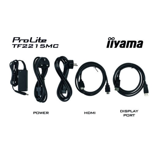 iiyama ProLite TF2215MC-B2 computer monitor 54.6 cm (21.5") 1920 x 1080 pixels Full HD LED Touchscreen Multi-user Black - Image 7