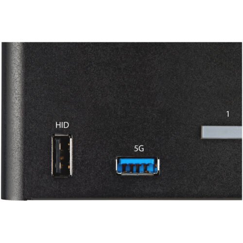 StarTech.com 2 Port Quad Monitor DisplayPort KVM Switch - 4K 60Hz UHD HDR - Desktop 4K DP 1.2 KVM with 2 Port USB 3.0 Hub (5Gbp - Image 6