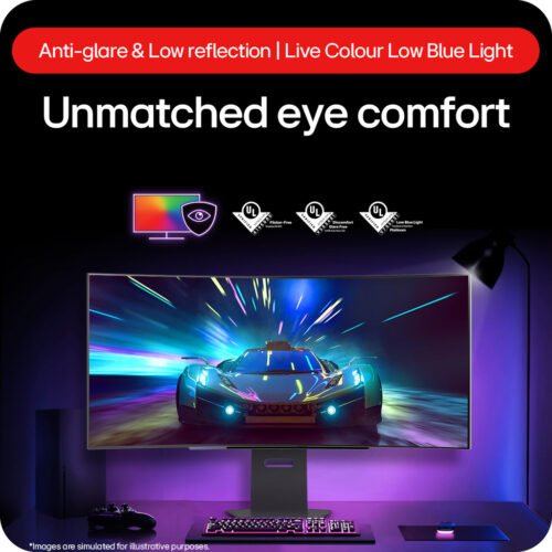 LG 45GS95QE-B.AEK computer monitor 114.3 cm (45") 3440 x 1440 pixels Wide Quad HD OLED Black - Image 20