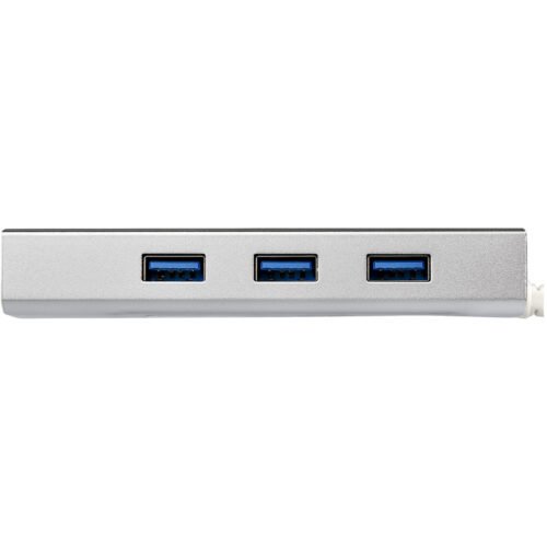 StarTech.com 3-Port Portable USB 3.0 Hub plus Gigabit Ethernet - Built-In Cable~3-Port Portable USB 3.0 Hub plus Gigabit Ethern - Image 4