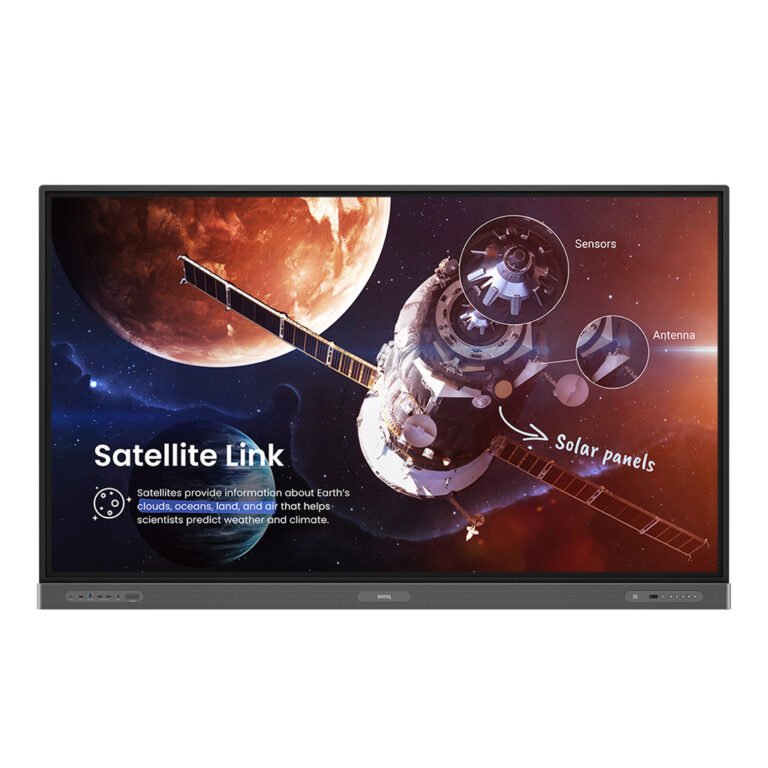 BenQ RP8603 Interactive flat panel 2.18 m (86") LCD Wi-Fi 450 cd/m² 4K Ultra HD Black Touchscreen Built-in processor Android 1