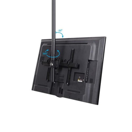 StarTech.com TV Ceiling Mount - Full-Motion Universal Hanging Single Screen Mount with Adjustable Telescopic Short Pole - Tilt - Image 11