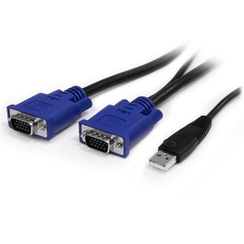 StarTech.com 16 Port 1U Rackmount USB KVM Switch Kit with OSD and Cables - Image 2