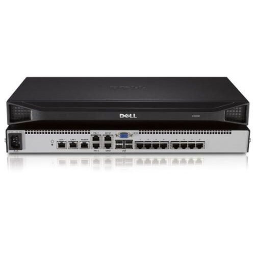 DELL DAV2108 KVM switch Rack mounting Silver