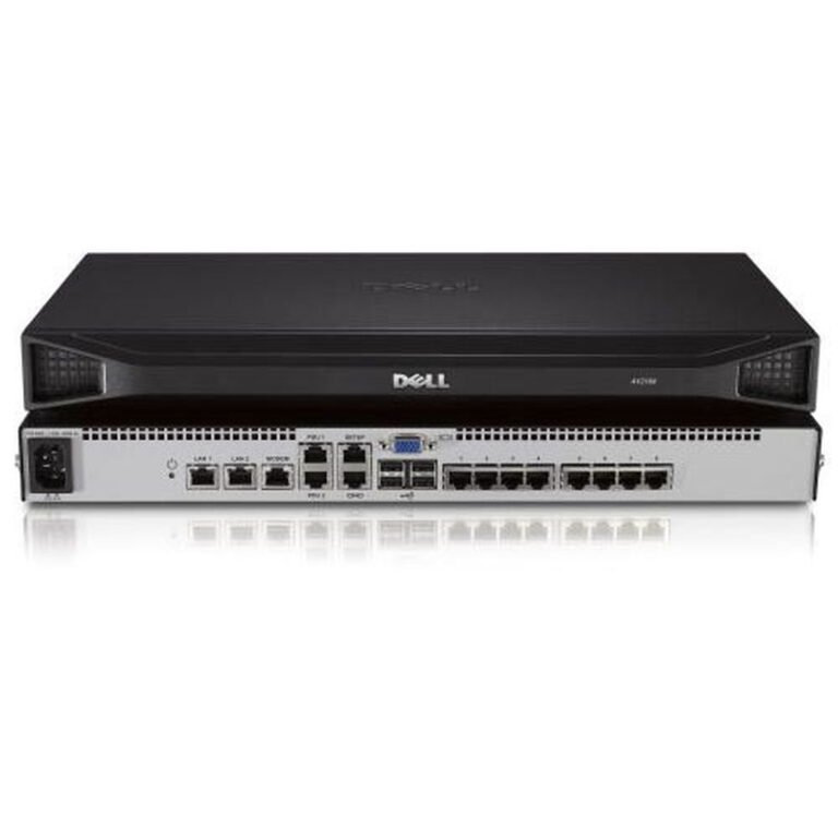 DELL DAV2108 KVM switch Rack mounting Silver