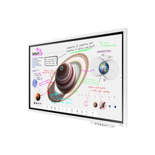 Samsung WM55B interactive whiteboard 139.7 cm (55") 3840 x 2160 pixels Touchscreen Grey, White - Image 13
