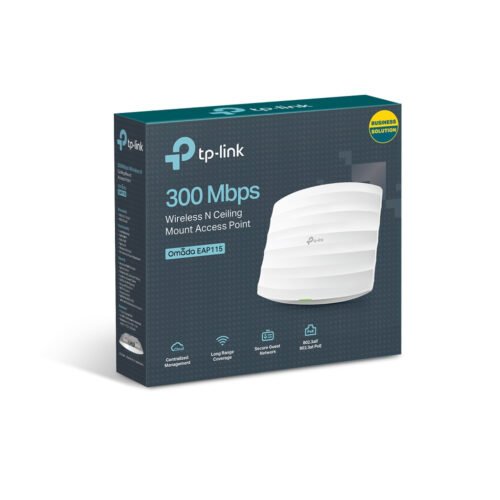 TP-Link EAP115 wireless access point 300 Mbit/s White Power over Ethernet (PoE) - Image 4