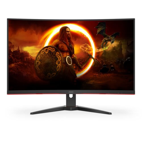 AOC G2 C32G2ZE/BK computer monitor 80 cm (31.5") 1920 x 1080 pixels Full HD LED Black, Red - Image 3