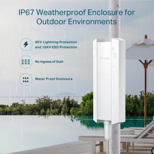 TP-Link Omada AX3000 Indoor/Outdoor WiFi 6 Access Point - Image 3