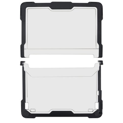 Techair TACHS006 Protective Hard Shell case for Lenovo 100e/100w/300e/300w 4th Gen Chromebook, 11.6 black/clear - Image 5