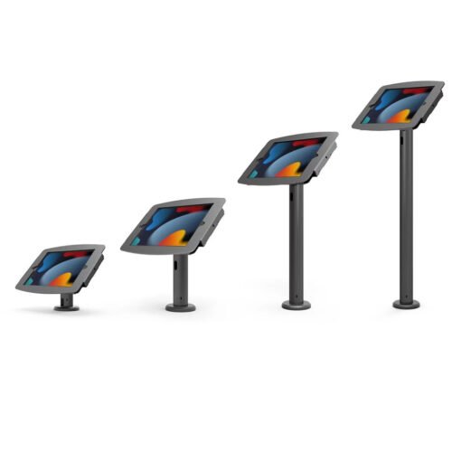 Compulocks iPad 10.9" 10th Gen Space Enclosure Tilting Stand 8" Black - Image 2