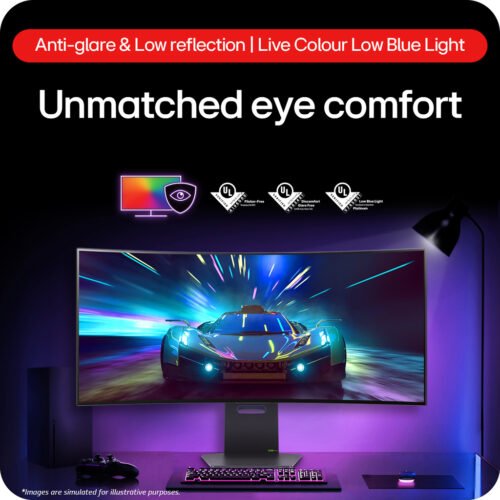 LG 39GS95QE-B computer monitor 99.1 cm (39") 3440 x 1440 pixels Wide Quad HD OLED Black - Image 6