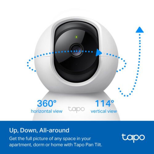TP-Link Tapo Pan/Tilt Home Security Wi-Fi Camera - Image 4