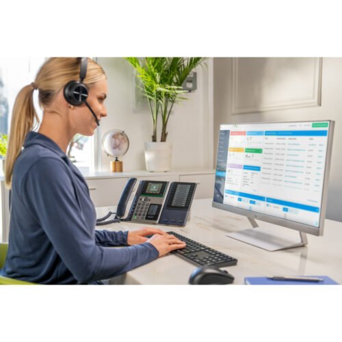 POLY Edge E400 IP Phone and PoE-enabled - Image 5