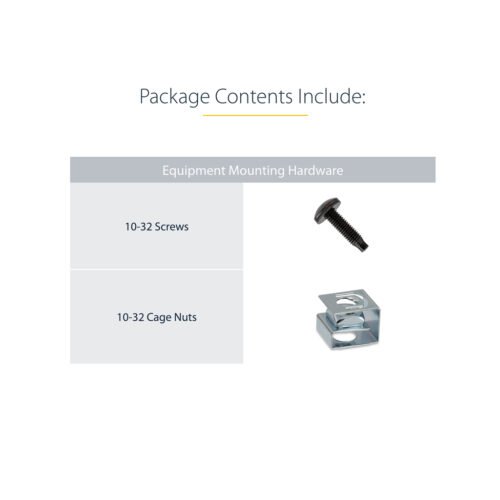 StarTech.com 2U Server Rack Depth Extender Adapter Kit with 4” Adjustment - Image 5