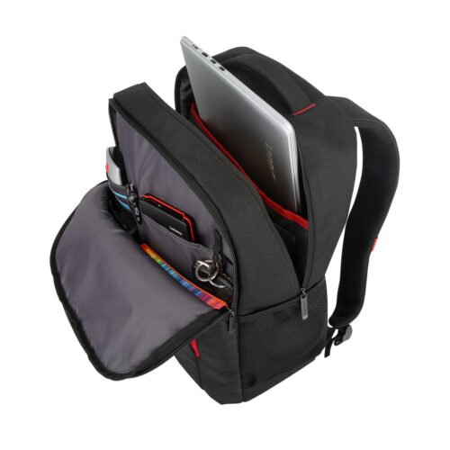 Lenovo B515 39.6 cm (15.6") Backpack Black, Red - Image 8