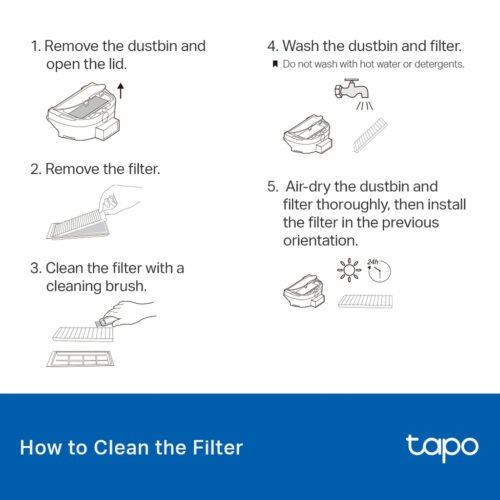 TP-Link Tapo Robot Vacuum Replacement Kit - Image 8