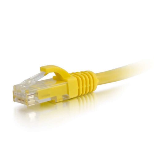 C2G 2m Cat6 Booted Unshielded (UTP) Network Patch Cable - Yellow - Image 3