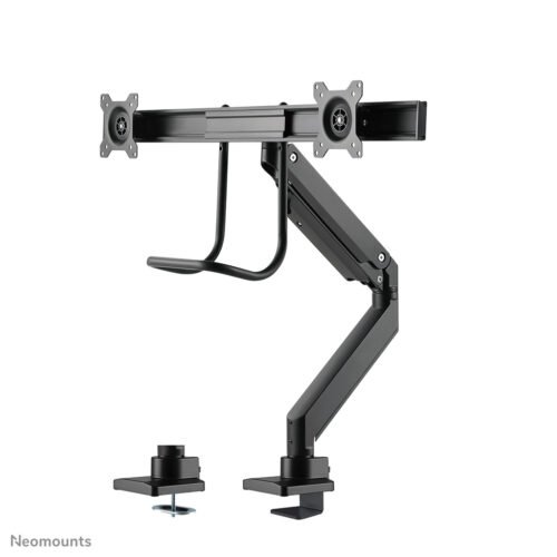 Neomounts NM-D775DXBLACK Monitor arm 10-32" - gas spring - Topfix - 180°-stop - Image 8