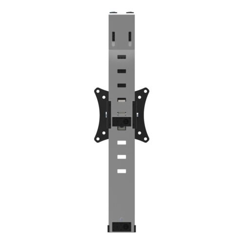 StarTech.com Cubicle Monitor Mount - Cubicle Wall Single Monitor Hanger - Up to 34" VESA Mount Display - Height Adjustable Ergo - Image 2