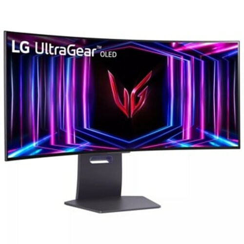 LG 34GS95QE-B computer monitor 86.1 cm (33.9") 3440 x 1440 pixels Wide Quad HD OLED Black
