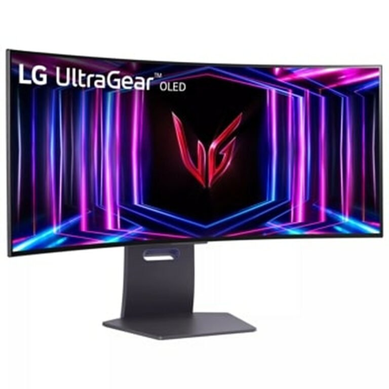 LG 34GS95QE-B computer monitor 86.1 cm (33.9") 3440 x 1440 pixels Wide Quad HD OLED Black