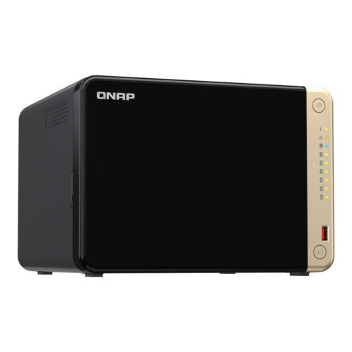 QNAP TS-664 NAS Tower Intel® Celeron® N5095 8 GB DDR4 0 TB QNAP QTS Black, Bronze - Image 4