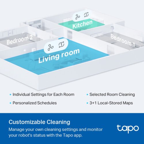 TP-Link Tapo LiDAR Navigation Robot Vacuum - Image 2
