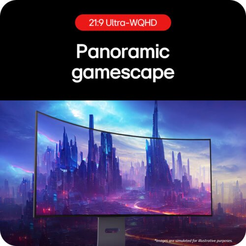 LG 39GS95QE-B computer monitor 99.1 cm (39") 3440 x 1440 pixels Wide Quad HD OLED Black - Image 10