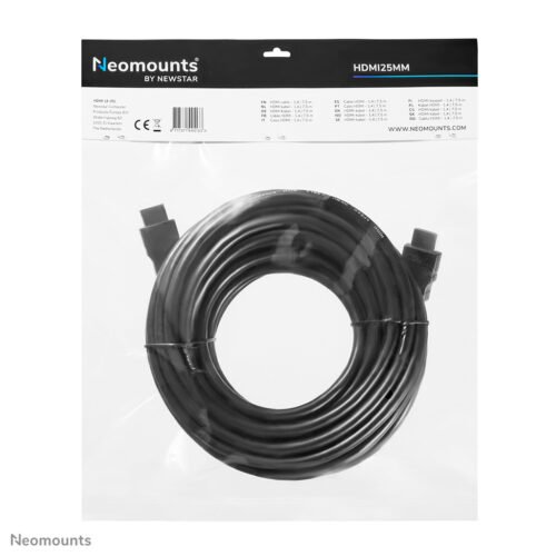 Neomounts HDMI25MM HDMI cable - 7.5 metres - Image 5