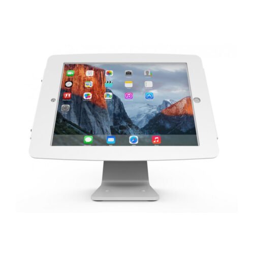 Compulocks iPad Pro 12.9" (3-6th Gen) Space Enclosure Rotating Counter Stand White - Image 11