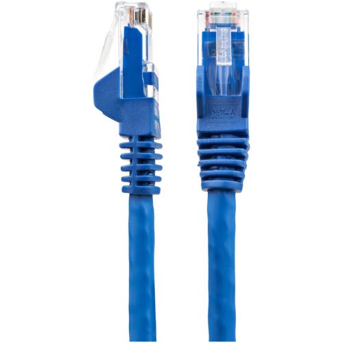 StarTech.com 1m CAT6 Ethernet Cable - LSZH (Low Smoke Zero Halogen) - 10 Gigabit 650MHz 100W PoE RJ45 10GbE UTP Network Patch C - Image 3