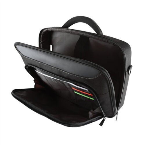 Targus CN414EU laptop case 36.3 cm (14.3") Briefcase Black, Red - Image 6