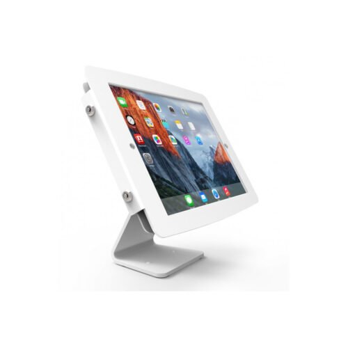Compulocks iPad Pro 12.9" (3-6th Gen) Space Enclosure Rotating Counter Stand White - Image 6