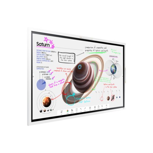 Samsung WM55B interactive whiteboard 139.7 cm (55") 3840 x 2160 pixels Touchscreen Grey, White - Image 14