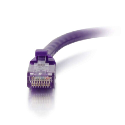 C2G 3m Cat5e Booted Unshielded (UTP) Network Patch Cable - Purple - Image 2