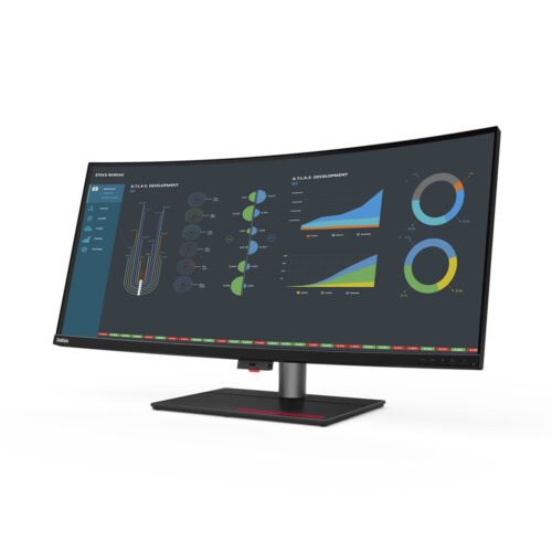 Lenovo ThinkVision P40w-20 LED display 100.8 cm (39.7") 5120 x 2160 pixels 5K Ultra HD Black - Image 2