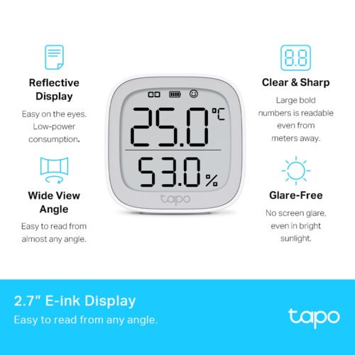 TP-Link Tapo Smart Temperature & Humidity Monitor - Image 5