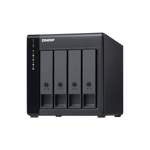 QNAP TL-D400S storage drive enclosure HDD/SSD enclosure Black, Grey 2.5/3.5"