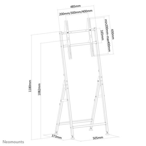 Neomounts PLASMA-M1000 TV floor stand 32-55" - Image 3